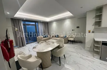 Apartment - 2 Bedrooms - 3 Bathrooms for rent in Lusail Residence - Marina District - Lusail