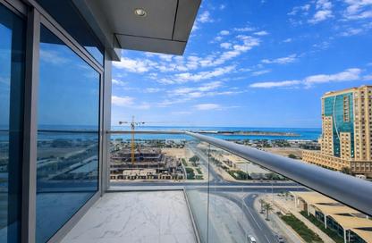 Apartment - 2 Bedrooms - 3 Bathrooms for rent in Lusail Marina Heights - Marina District - Lusail