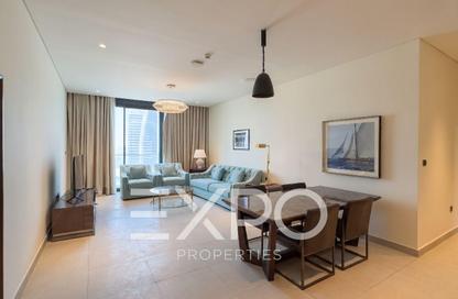 Apartment - 2 Bedrooms - 3 Bathrooms for rent in Lusail Marina Heights - Marina District - Lusail