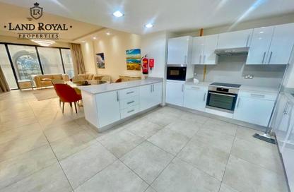 Apartment - 1 - 1 for rent in Lusail Marina Heights - Marina District - Lusail
