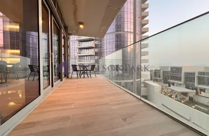 شقة - غرفة نوم - 2 حمامات للايجار في برج سيف لوسيل 1 - سيف لوسيل - مدينة اللسيل - الوسيل