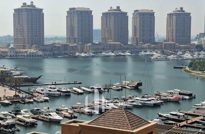 Apartment - 1 - 2 for rent in East Porto Drive - Porto Arabia - The Pearl Island - Doha