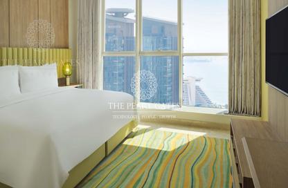 Apartment - Studio - 1 Bathroom for rent in West Bay Tower - West Bay - West Bay - Doha