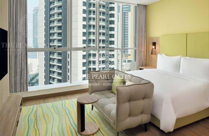 Apartment - Studio - 1 Bathroom for rent in West Bay Tower - West Bay - West Bay - Doha