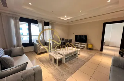 Apartment - 2 Bedrooms - 2 Bathrooms for rent in East Porto Drive - Porto Arabia - The Pearl Island - Doha