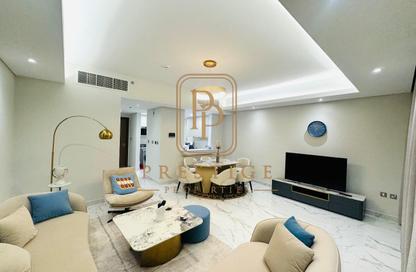 Apartment - 2 Bedrooms - 3 Bathrooms for rent in Marina Tower 23 - Marina District - Lusail