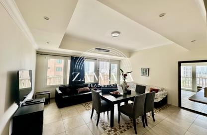 Apartment - 2 Bedrooms - 2 Bathrooms for rent in East Porto Drive - Porto Arabia - The Pearl Island - Doha