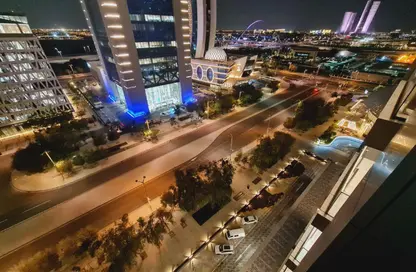 Apartment - 2 Bedrooms - 3 Bathrooms for rent in Lusail Marina Heights - Marina District - Lusail