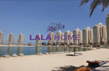 Apartment - Studio - 1 Bathroom for rent in Viva Central - Viva Bahriyah - The Pearl Island - Doha