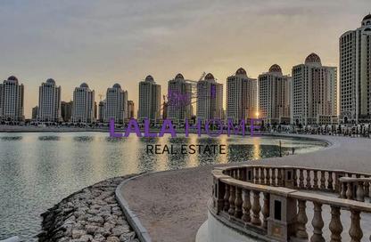 Apartment - Studio - 1 Bathroom for rent in Viva Central - Viva Bahriyah - The Pearl Island - Doha