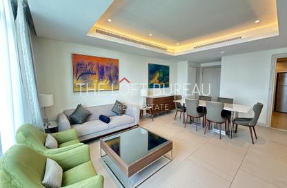 Apartment - 2 Bedrooms - 3 Bathrooms for rent in Abraj Bay - Abraj Quartiers - The Pearl Island - Doha