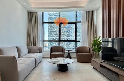 Apartment - 2 Bedrooms - 3 Bathrooms for rent in Lusail Marina Heights - Marina District - Lusail