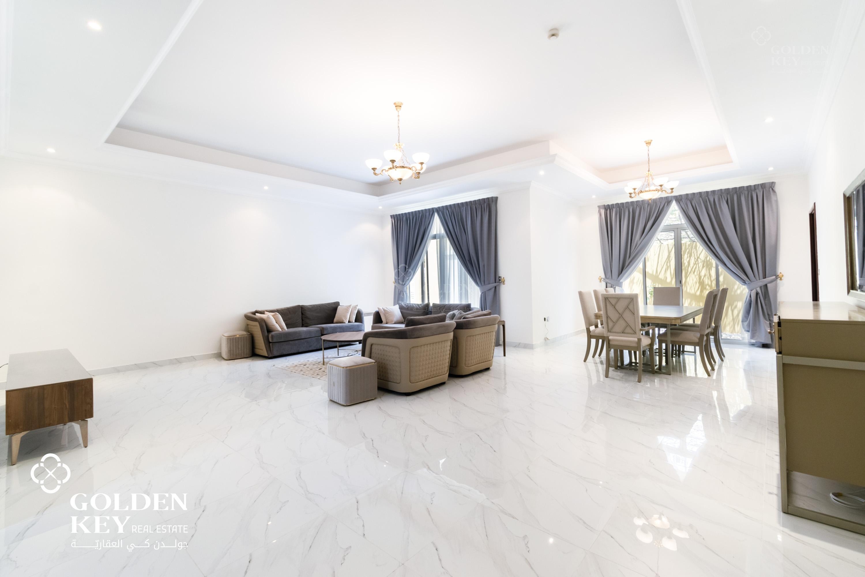 Semi-Furnished 4BR Villa | Large Layout | Al Waab