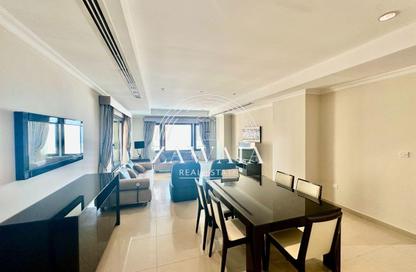 Apartment - 1 Bedroom - 2 Bathrooms for rent in East Porto Drive - Porto Arabia - The Pearl Island - Doha