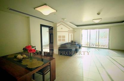 Apartment - Studio - 2 Bathrooms for rent in Viva Central - Viva Bahriyah - The Pearl Island - Doha