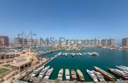 Apartment - 1 Bedroom - 2 Bathrooms for rent in West Porto Drive - Porto Arabia - The Pearl Island - Doha