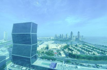 Apartment - 2 Bedrooms - 4 Bathrooms for rent in Zig Zag Tower B - Zig Zag Towers - West Bay - Doha