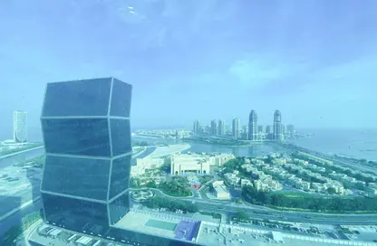 Apartment - 2 Bedrooms - 4 Bathrooms for rent in Zig Zag Tower B - Zig Zag Towers - West Bay - Doha