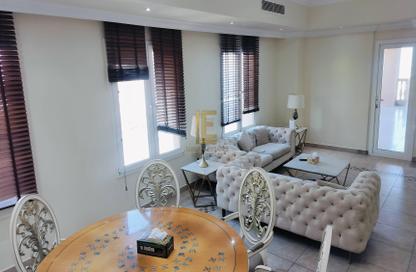 Apartment - 4 Bedrooms - 4 Bathrooms for rent in West Porto Drive - Porto Arabia - The Pearl Island - Doha