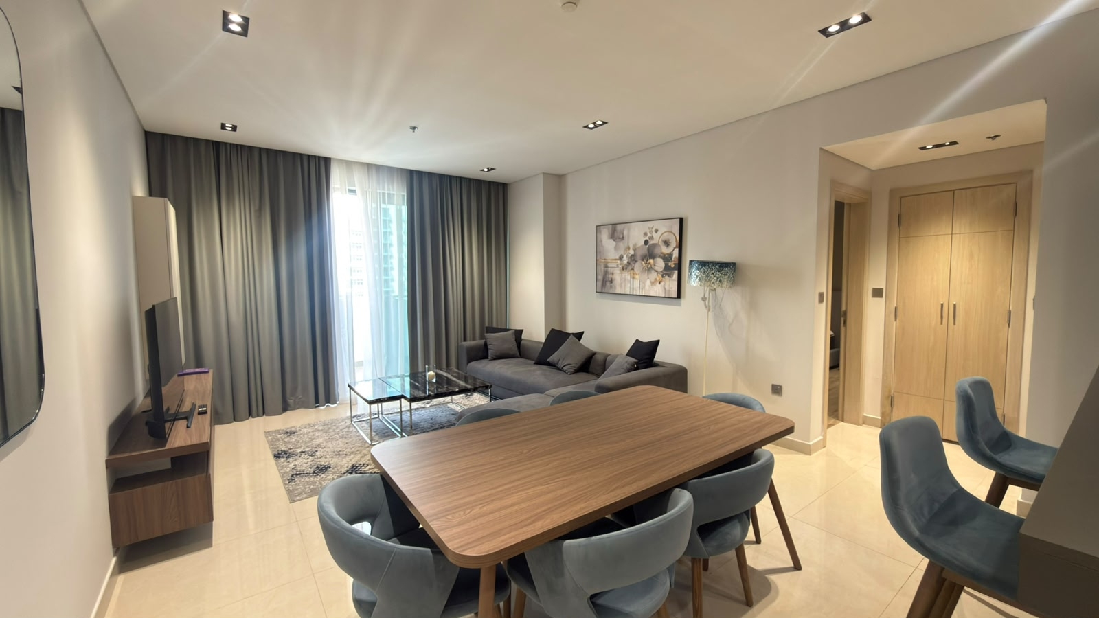 BRAND NEW 1BHK FURNISHED WITH BALCONY thumbnail 6