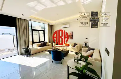 فيلا - 5 غرف نوم - 6 حمامات للايجار في شارع الحضارة - الثمامة - الدوحة