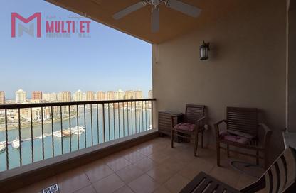 Apartment - 2 Bedrooms - 3 Bathrooms for rent in West Porto Drive - Porto Arabia - The Pearl Island - Doha Apartment - 2 Bedrooms - 3 Bathrooms for rent in West Porto Drive - Porto Arabia - The Pearl Island - Doha
