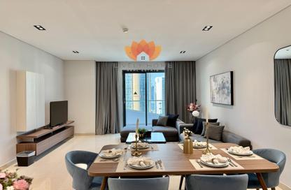 Apartment - 1 Bedroom - 2 Bathrooms for rent in Lusail Marina Heights - Marina District - Lusail
