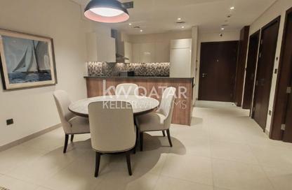 Apartment - 1 - 2 for rent in Mamsha Bay - Lusail