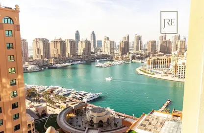 Apartment - 1 Bedroom - 2 Bathrooms for sale in East Porto Drive - Porto Arabia - The Pearl Island - Doha