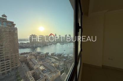 Apartment - 1 Bedroom - 2 Bathrooms for rent in East Porto Drive - Porto Arabia - The Pearl Island - Doha Apartment - 1 Bedroom - 2 Bathrooms for rent in East Porto Drive - Porto Arabia - The Pearl Island - Doha