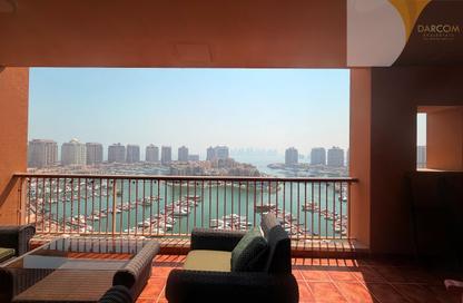 Apartment - 2 - 3 for rent in West Porto Drive - Porto Arabia - The Pearl Island - Doha