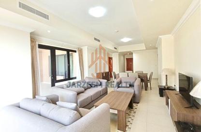 Apartment - 1 Bedroom - 1 Bathroom for rent in West Porto Drive - Porto Arabia - The Pearl Island - Doha