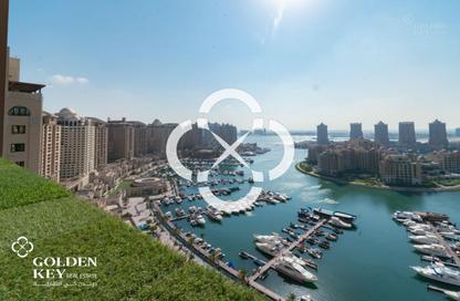 Apartment - 3 Bedrooms - 5 Bathrooms for rent in West Porto Drive - Porto Arabia - The Pearl Island - Doha