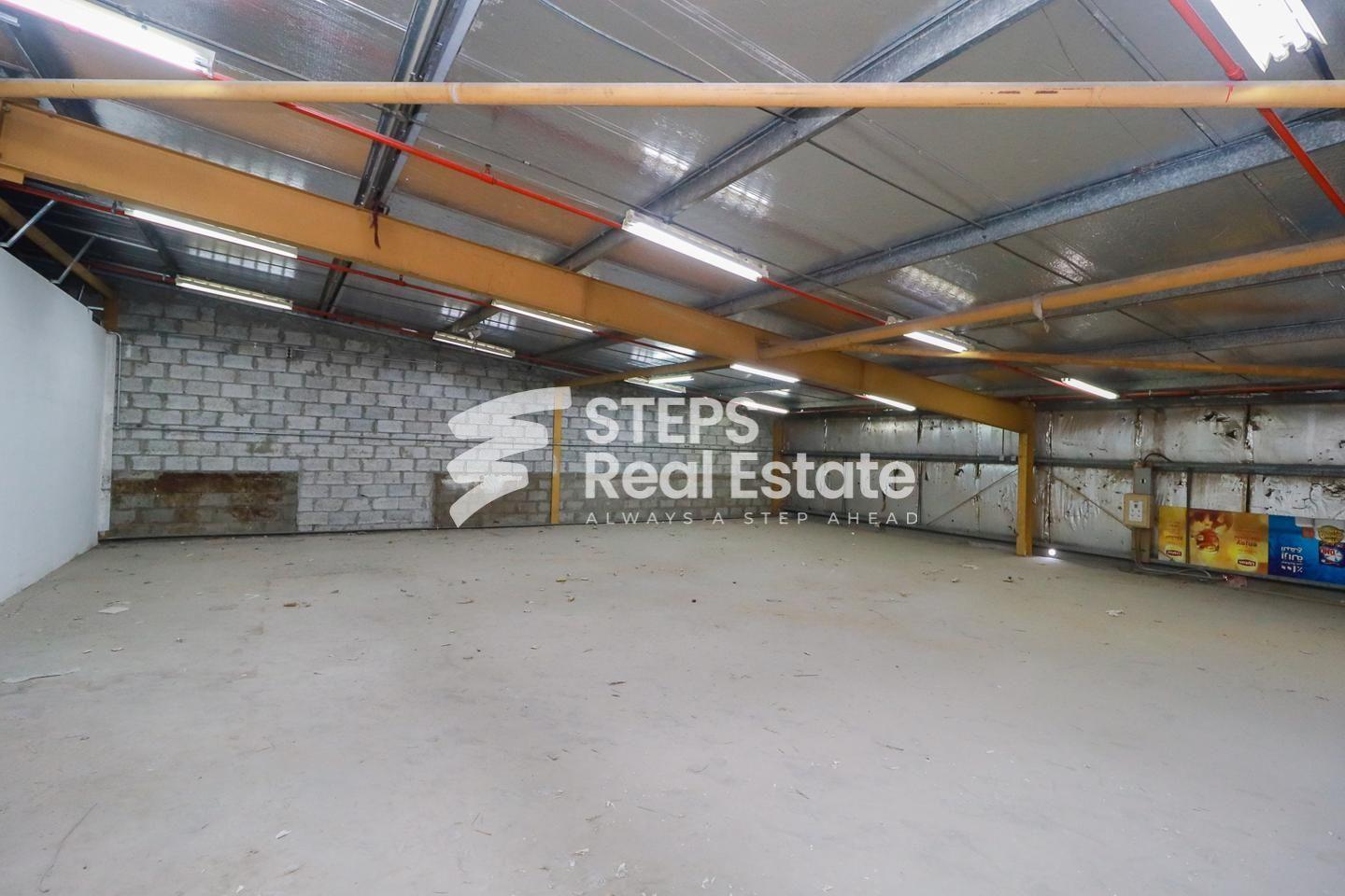 Spacious Warehouse for Rent in Industrial Area