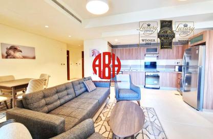Apartment - 1 Bedroom - 2 Bathrooms for rent in Lusail Marina Heights - Marina District - Lusail