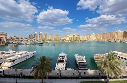 Townhouse - 1 Bedroom - 2 Bathrooms for rent in Porto Arabia Townhouses - Porto Arabia - The Pearl Island - Doha
