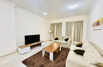 شقة - 2 غرف نوم - 3 حمامات للايجار في شارع النصر - النصر - الدوحة