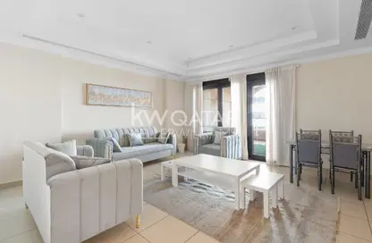 Apartment - 1 Bedroom - 2 Bathrooms for rent in West Porto Drive - Porto Arabia - The Pearl Island - Doha