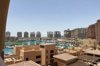Apartment - 2 Bedrooms - 3 Bathrooms for rent in East Porto Drive - Porto Arabia - The Pearl Island - Doha