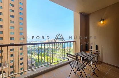 Apartment - 1 Bedroom - 2 Bathrooms for rent in East Porto Drive - Porto Arabia - The Pearl Island - Doha