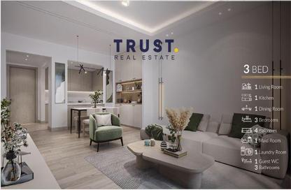 Apartment - 1 Bedroom - 2 Bathrooms for sale in Lusail Marina Heights - Marina District - Lusail Apartment - 1 Bedroom - 2 Bathrooms for sale in Lusail Marina Heights - Marina District - Lusail