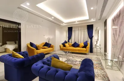 Apartment - 1 Bedroom - 2 Bathrooms for rent in East Porto Drive - Porto Arabia - The Pearl Island - Doha Apartment - 1 Bedroom - 2 Bathrooms for rent in East Porto Drive - Porto Arabia - The Pearl Island - Doha