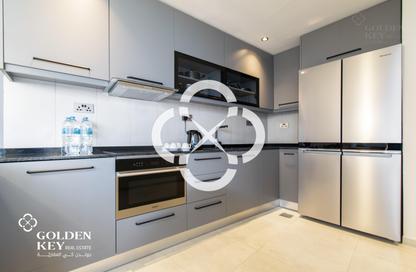 Apartment - 3 Bedrooms - 3 Bathrooms for rent in Lusail Marina Heights - Marina District - Lusail