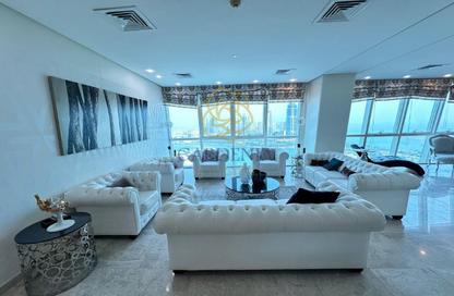 Apartment - 3 Bedrooms - 4 Bathrooms for rent in Zig Zag Tower B - Zig Zag Towers - West Bay - Doha