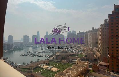 Apartment - 1 Bedroom - 2 Bathrooms for rent in One Porto Arabia - Porto Arabia - The Pearl Island - Doha