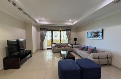 Apartment - 1 Bedroom - 2 Bathrooms for rent in Porto Arabia Townhouses - Porto Arabia - The Pearl Island - Doha Apartment - 1 Bedroom - 2 Bathrooms for rent in Porto Arabia Townhouses - Porto Arabia - The Pearl Island - Doha