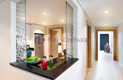 Apartment - 3 Bedrooms - 5 Bathrooms for rent in Abraj Bay - Abraj Quartiers - The Pearl Island - Doha