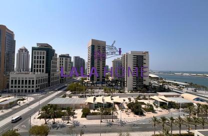 Apartment - 3 Bedrooms - 4 Bathrooms for rent in Lusail Marina Heights - Marina District - Lusail