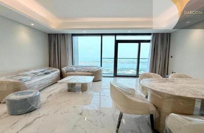 Apartment - 2 Bedrooms - 3 Bathrooms for rent in Lusail Marina Heights - Marina District - Lusail
