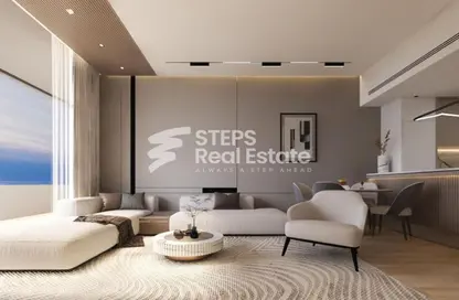 Apartment - 2 Bedrooms - 3 Bathrooms for sale in La Mer Tower - Lusail City - Lusail